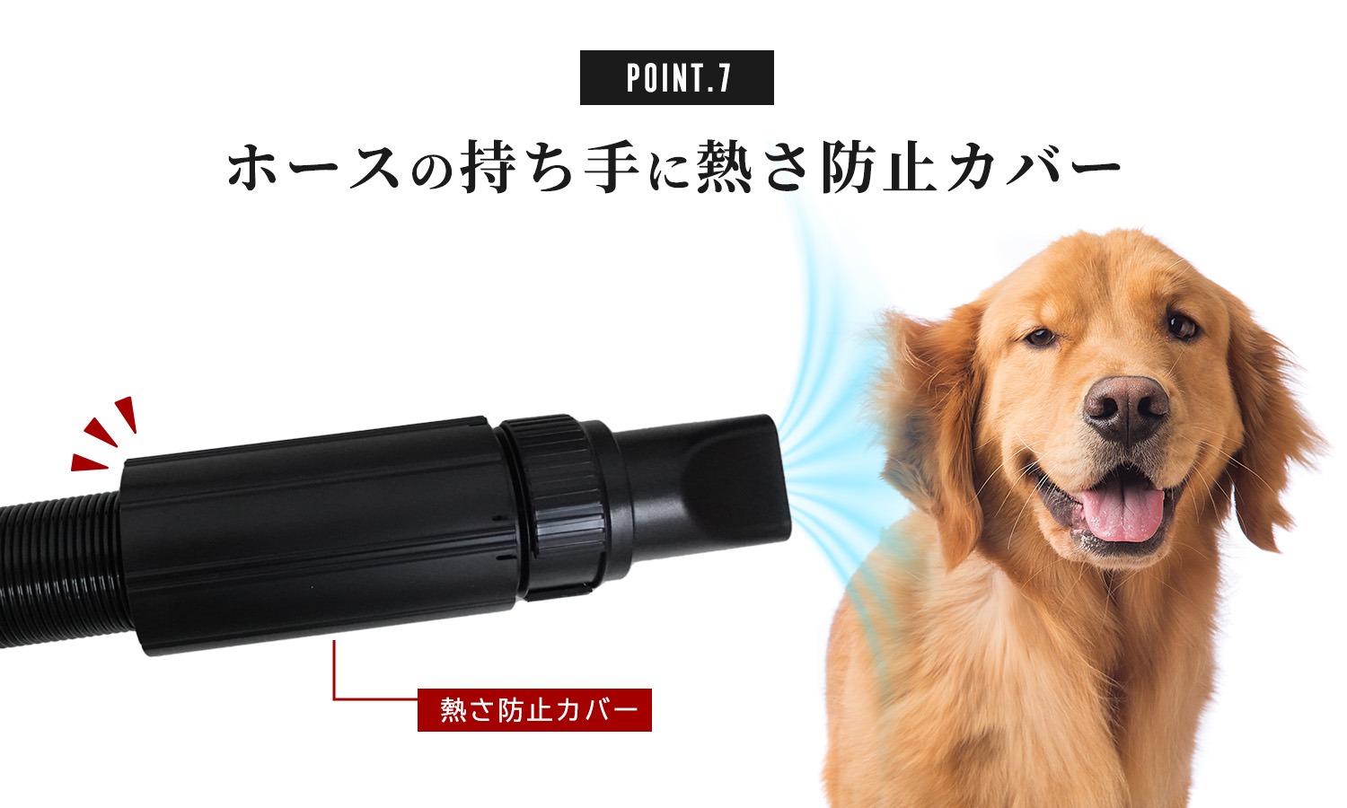 メガブローを超える風力！中型犬・大型犬に最適！業務パワーペットドライヤー「メガブローZ」